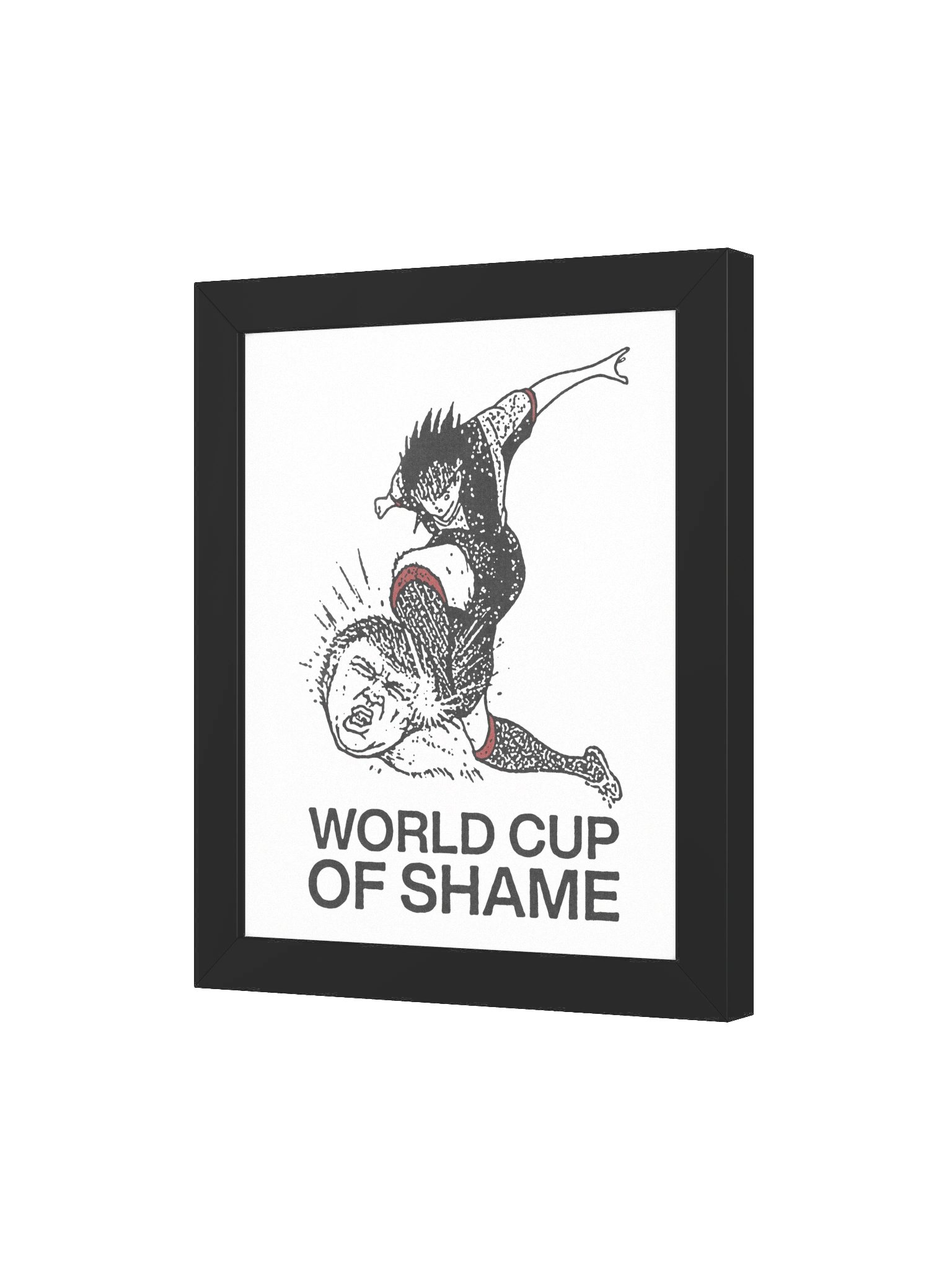 WORLD CUP OF SHAME ! Framed Print. product image (3)