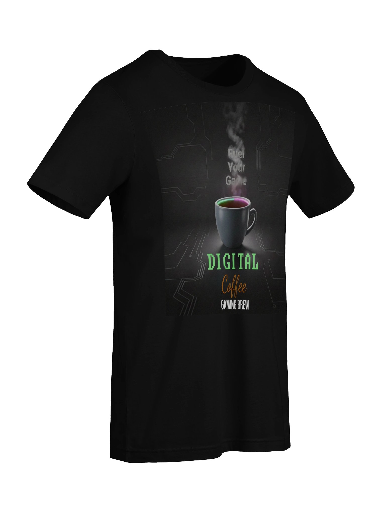 Digital Coffee Gaming Brew T-Shirt product image (9)