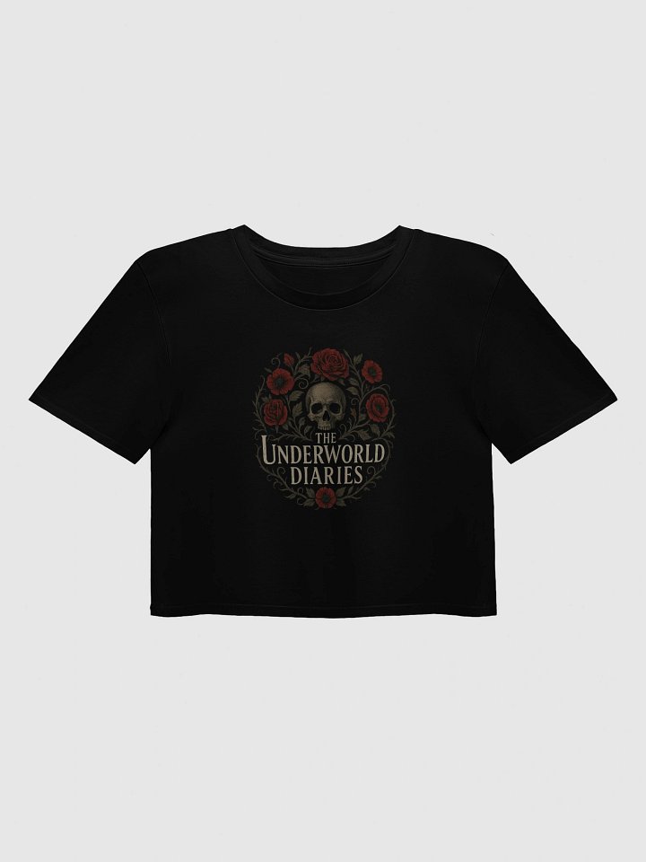 The Underworld Diaries Official Logo Crop T-Shirt product image (1)
