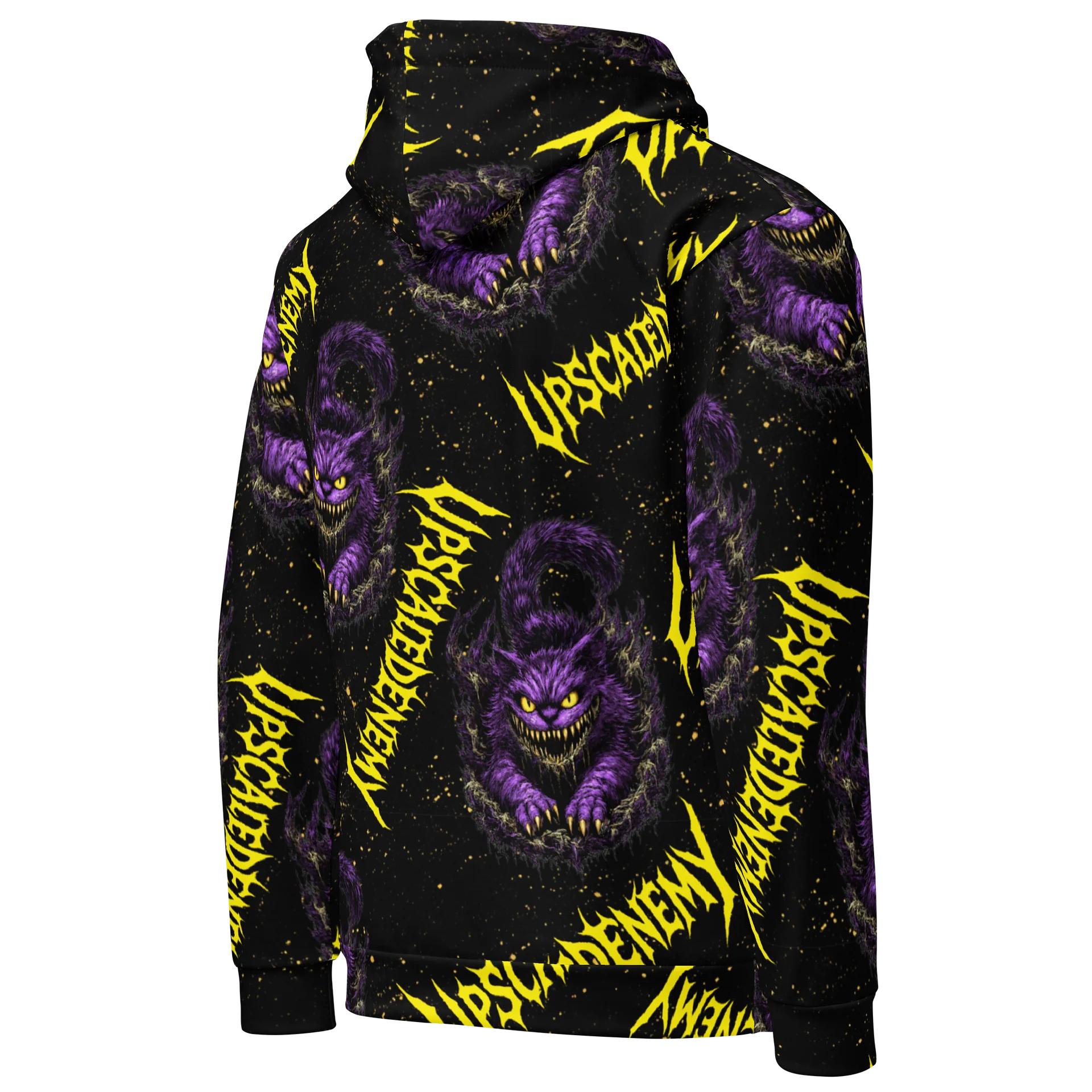 Upscaled Enemy - Cheshire Cat Allover Print Hoodie product image (5)