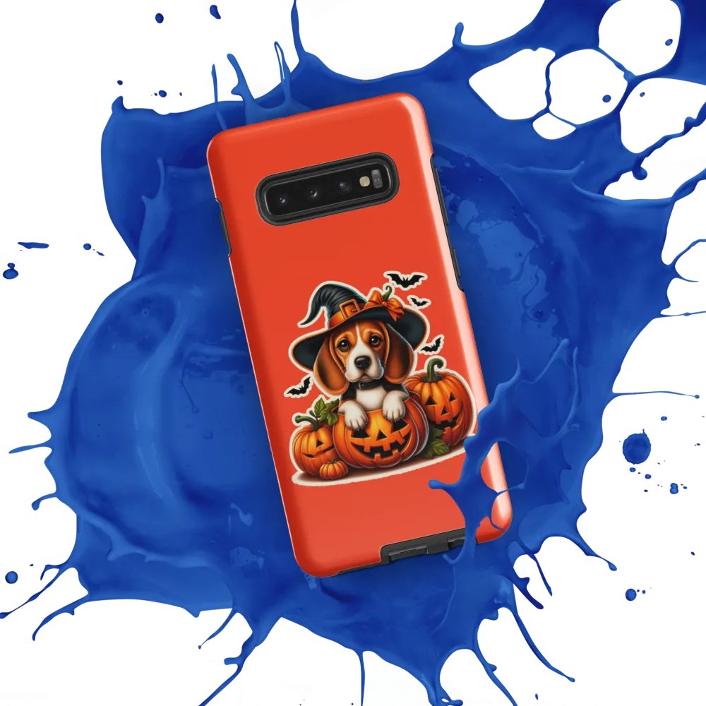 Halloween Pumpkin Beagle - Samsung Tough Case product image (52)