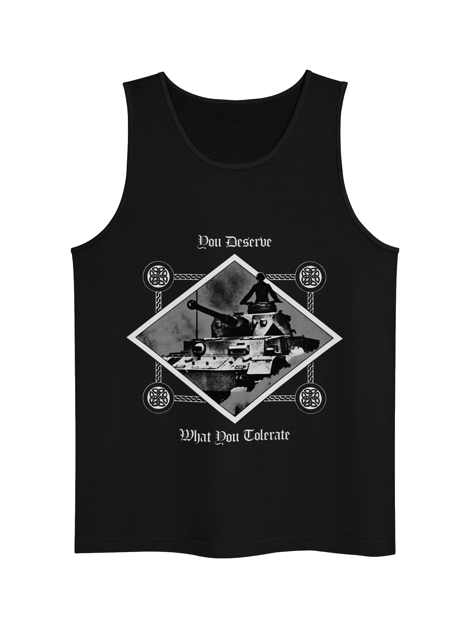 INTOLERANT DIVISION TANKTOP BACKPRINT product image (1)