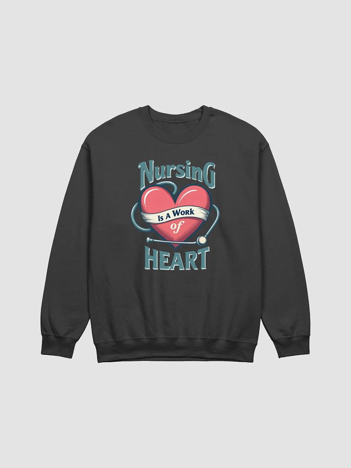 Nursing Heart Stethoscope Crewneck product image (8)
