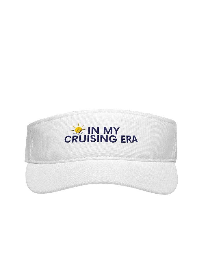 In My Cruising Era Sun Visor – Cruise Lover Accessory product image (2)