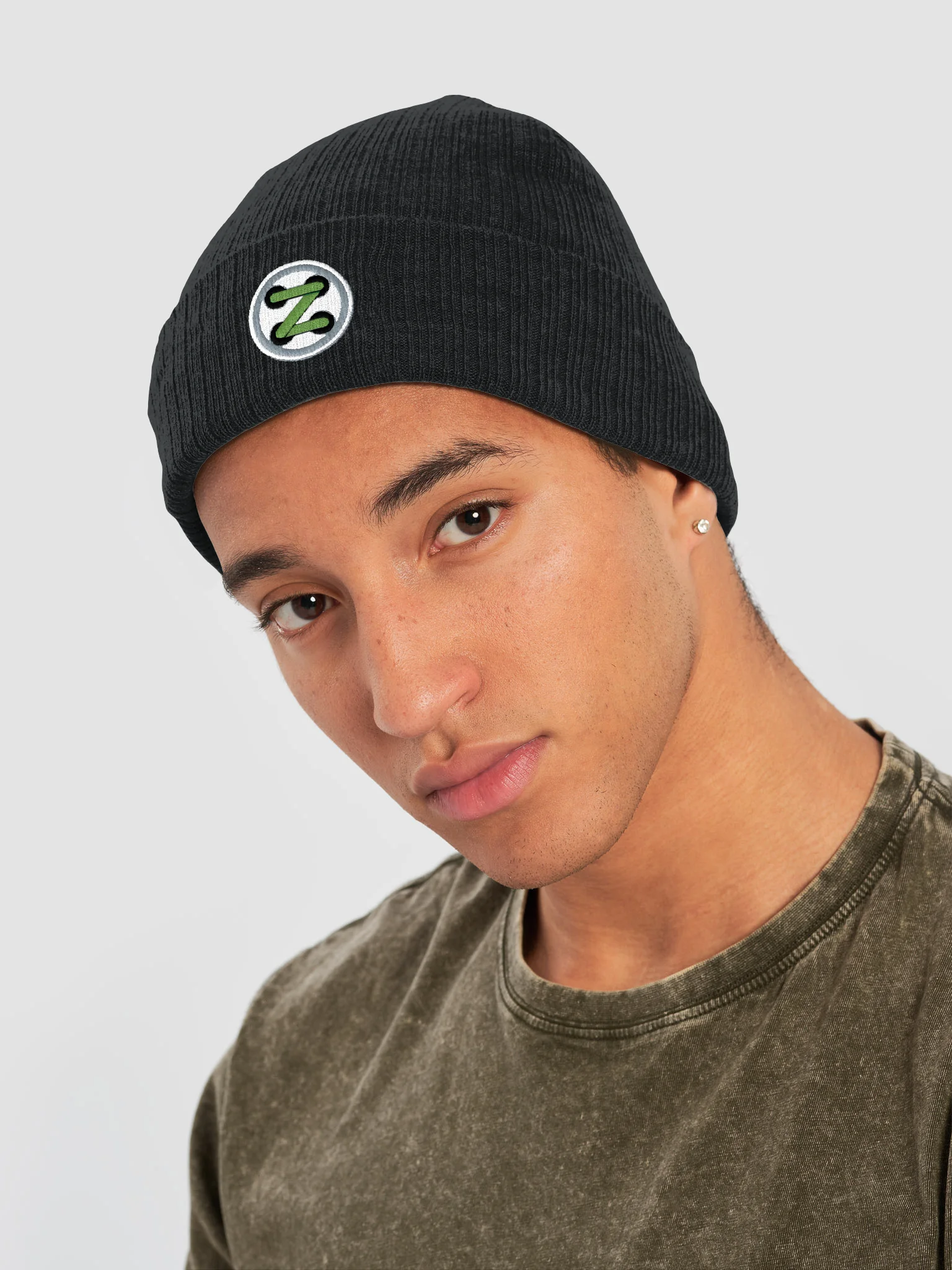 Left Eye Button Beanie product image (3)