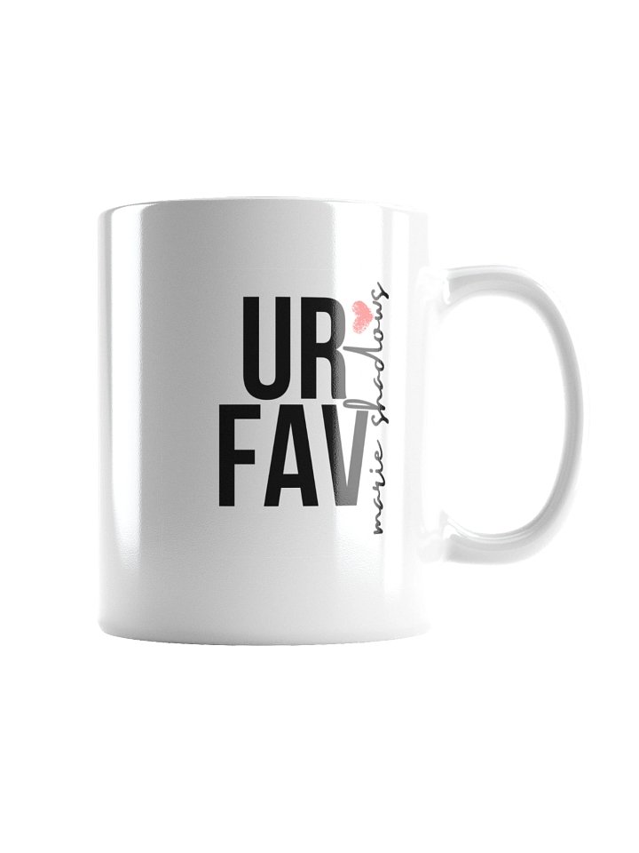 Ur Fav Marie Shadows White Glossy Mug product image (6)