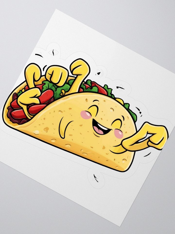 "Taco Tickler" Kiss Cut Sticker product image (4)