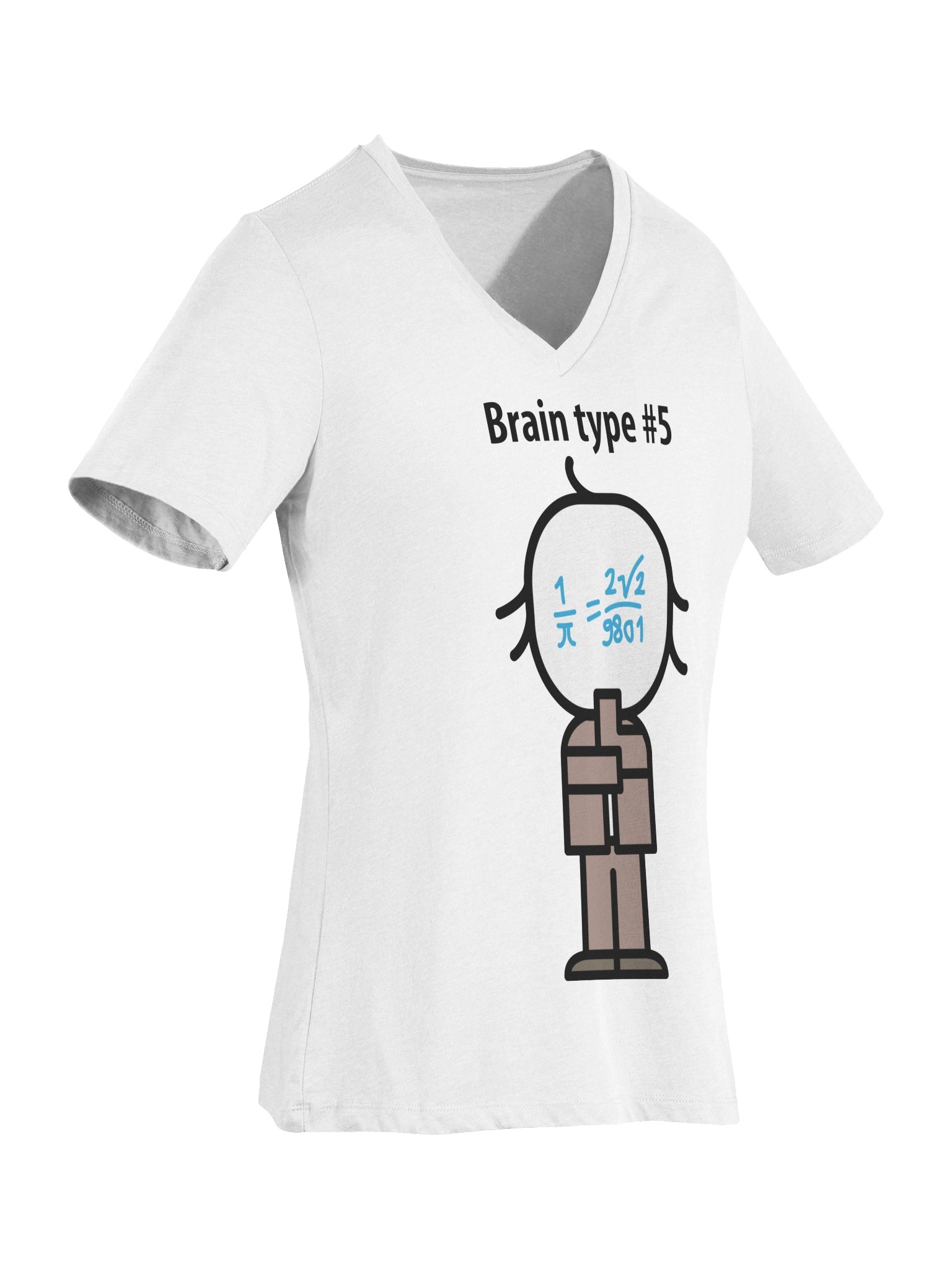 Women's t-shirt for brain type #5 product image (7)
