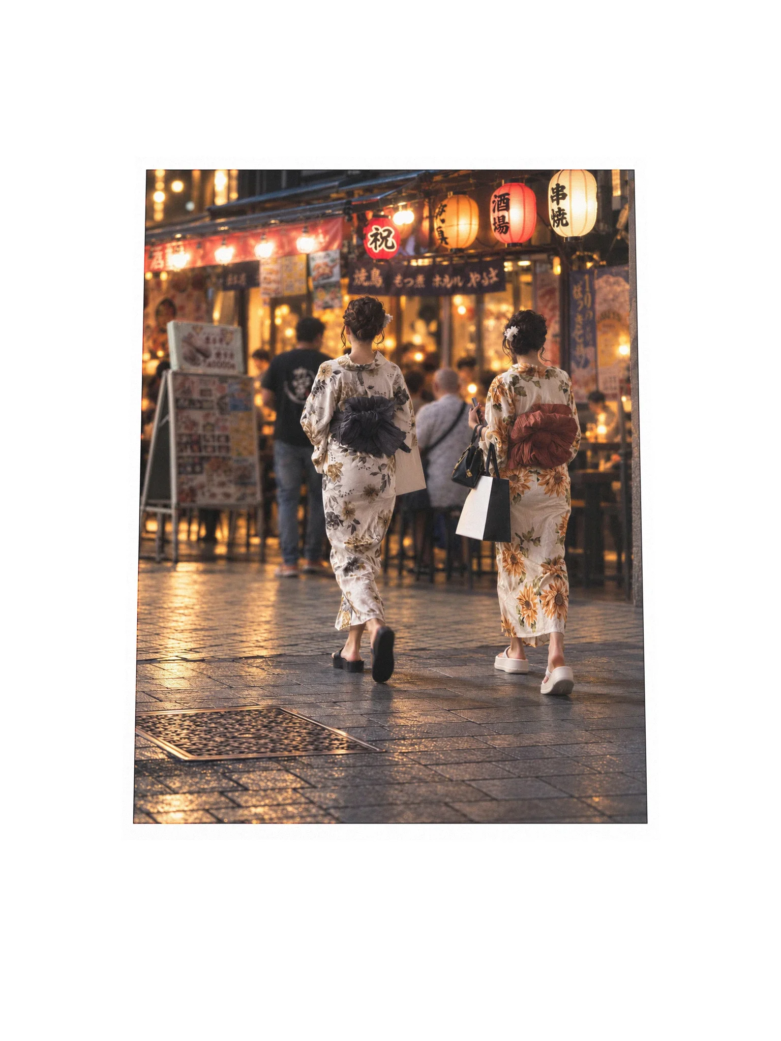 Summer Yukata in Ameyoko, Tokyo | Photo Print product image (4)
