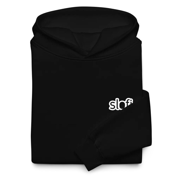 Slofi "Dark Mode" Text Hoodie product image (2)