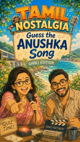 Step into a whimsical world where Anushka Shetty’s iconic songs meet the enchanting aesthetic of Studio Ghibli! 🌟 From the ep...