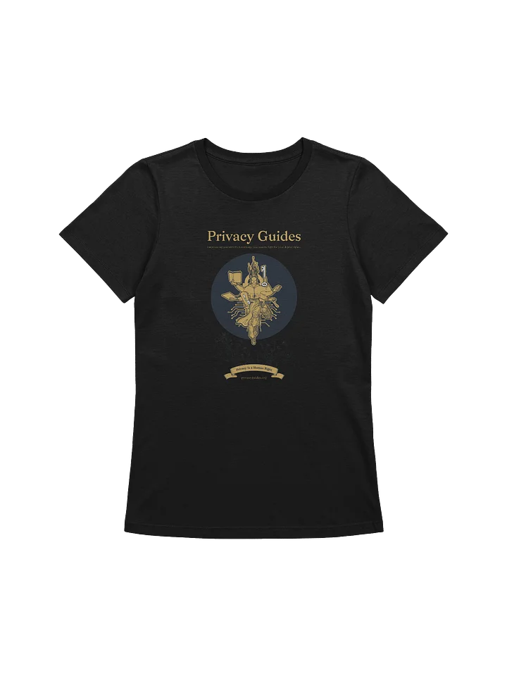 Defender of Privacy (Color Design) - BellaCanvas Supersoft Relaxed-fit T-Shirt product image (1)