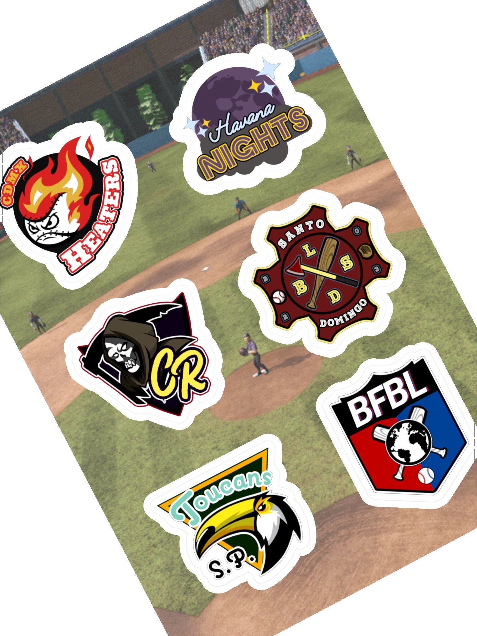 Southern Heat Sticker Pack product image (1)