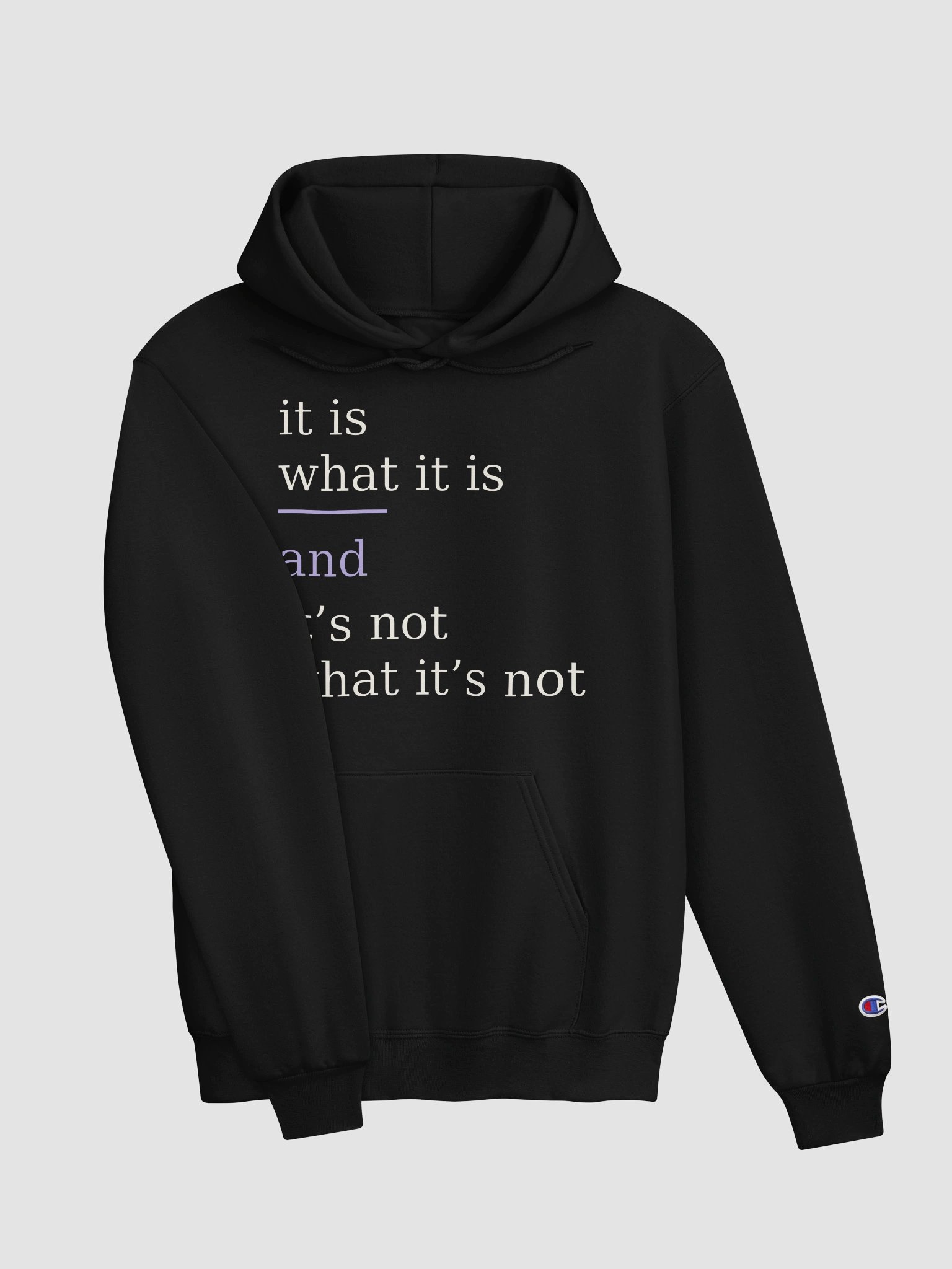 Spiral Champion Hoodie - Black product image (3)