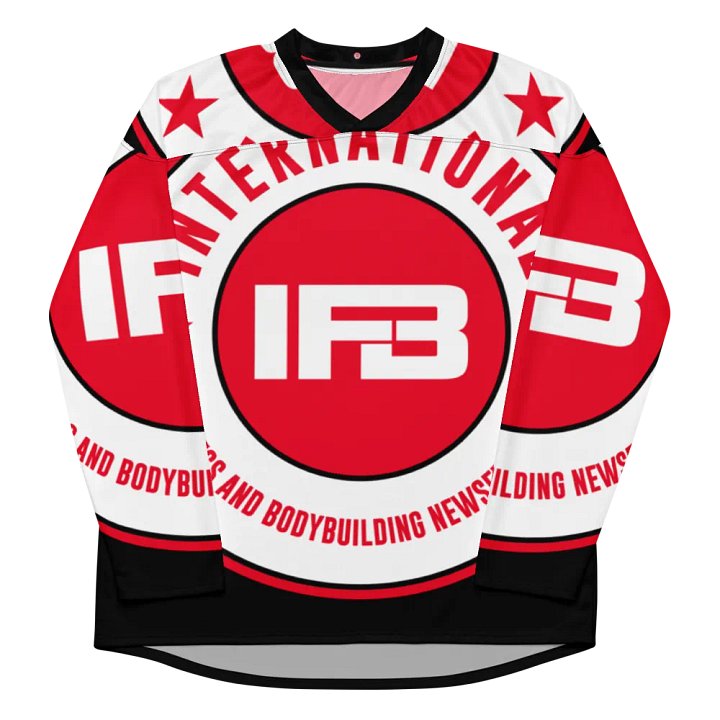 IFBNewsfeed.Org's All-Over Print Recycled Hockey Fan Jersey product image (2)