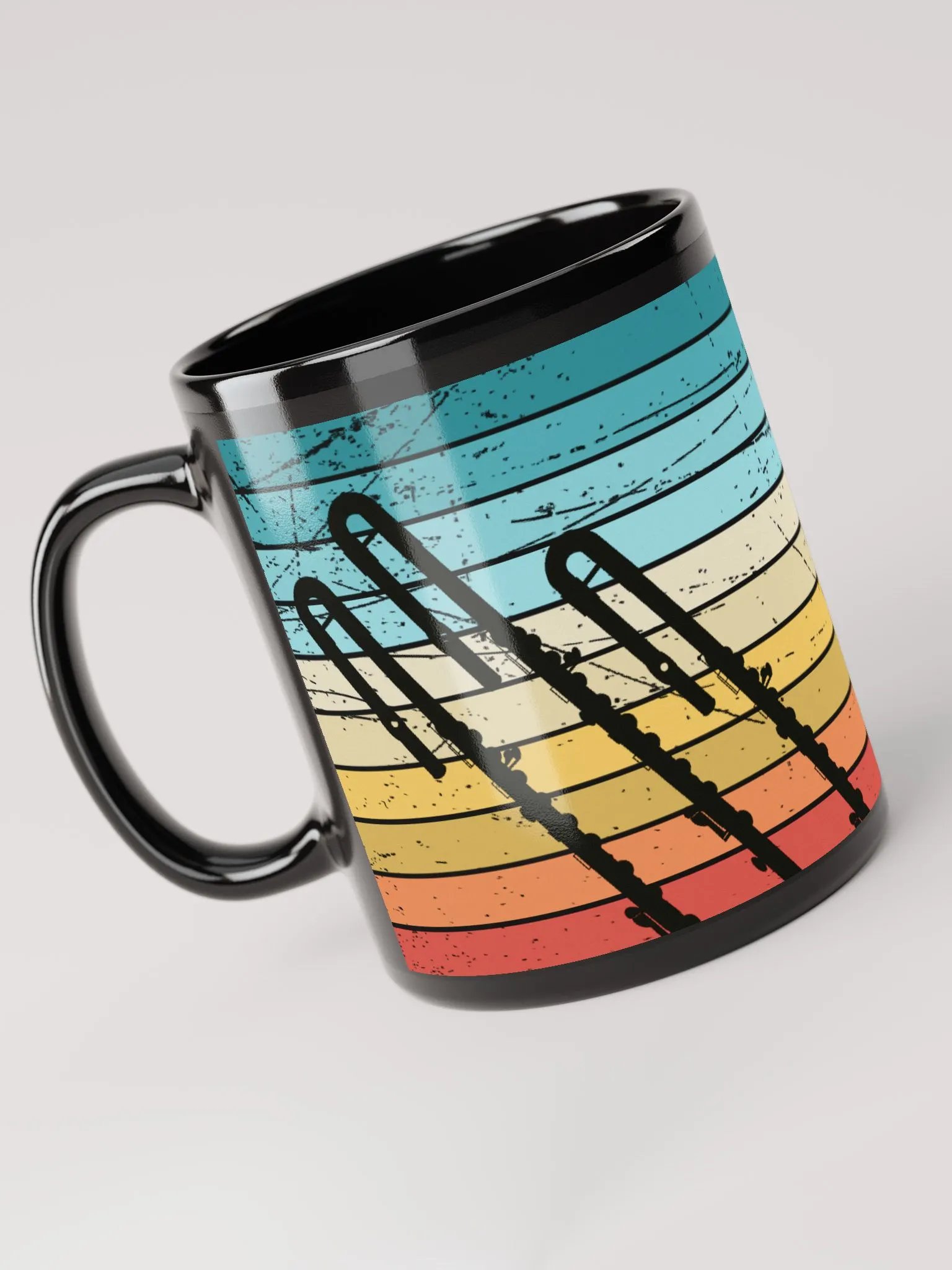 Retro Abstract Flute Mug - Bass product image (3)
