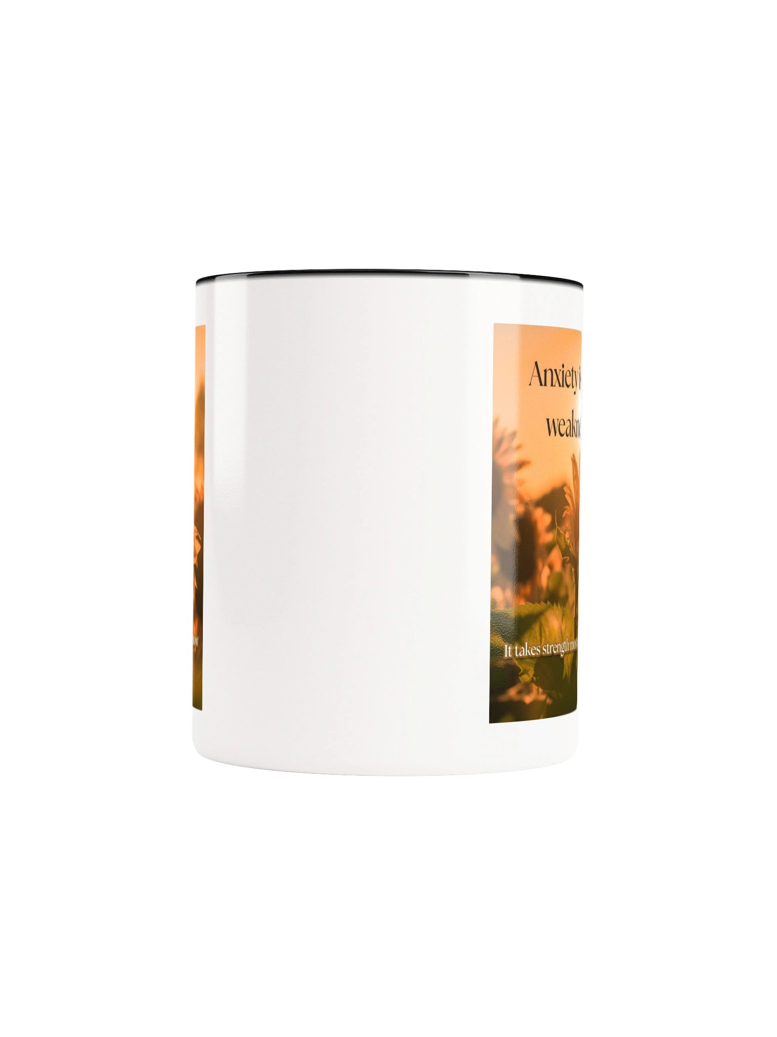 Mind Matter- Anxiety Takes Strength - Multi Colored Mug product image (50)