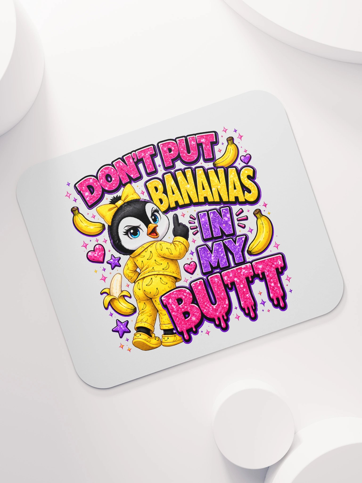 Lulu Don’t Put Bananas Mouse Pad product image (7)