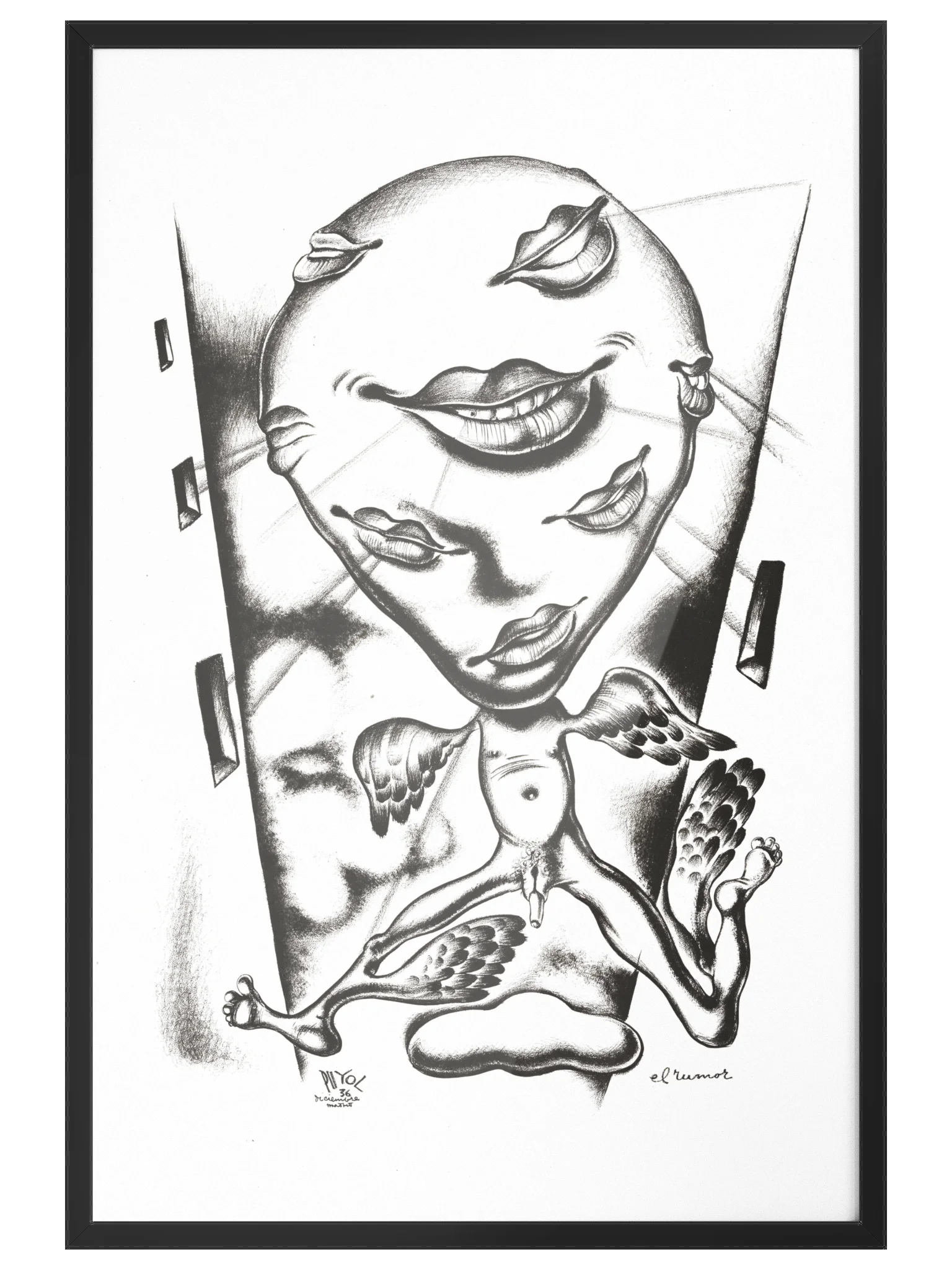 El Rumor (The Rumor) Print product image (4)