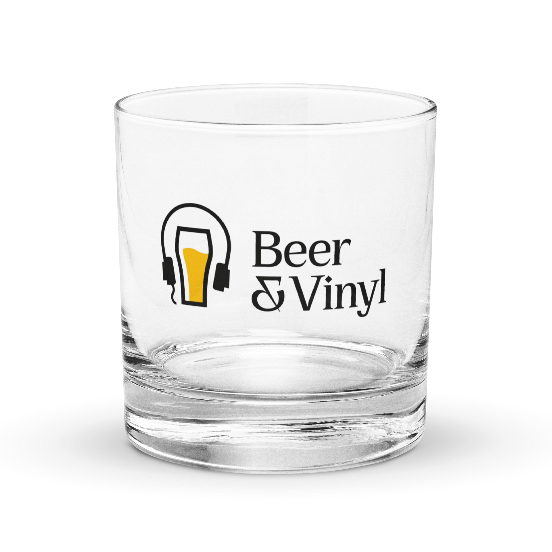 Beer & Vinyl Rocks Glass product image (1)