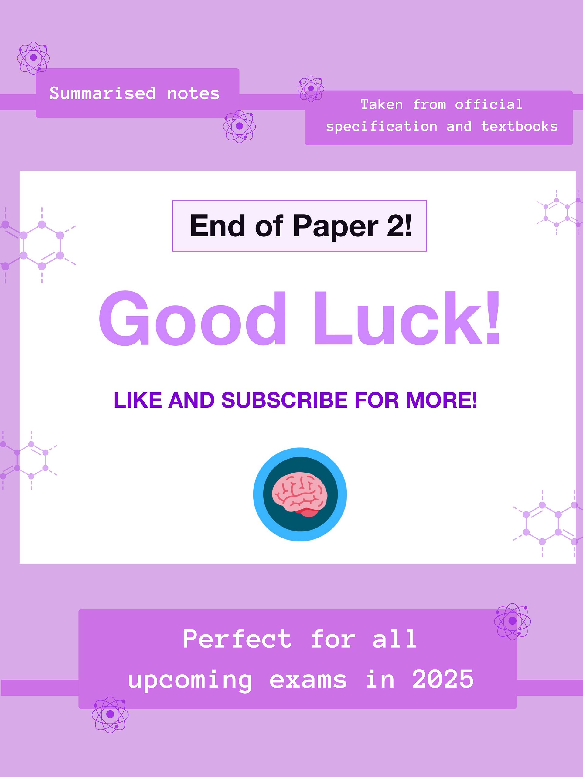 AQA GCSE Chemistry Paper 2 Revision Notes (30+ Pages) | Revision Made Easy product image (6)