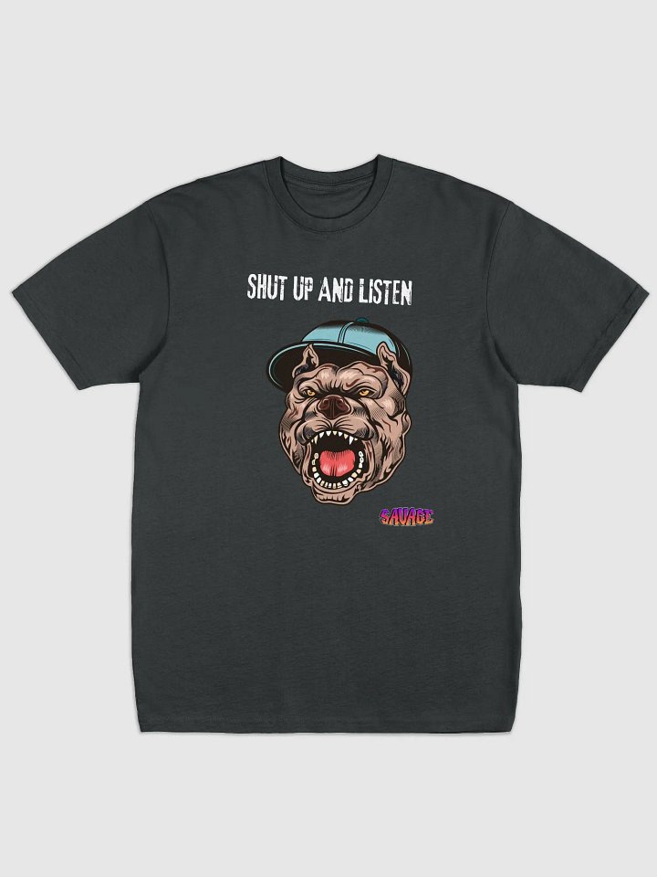 Savage Dog Baseball Cap Tee product image (1)