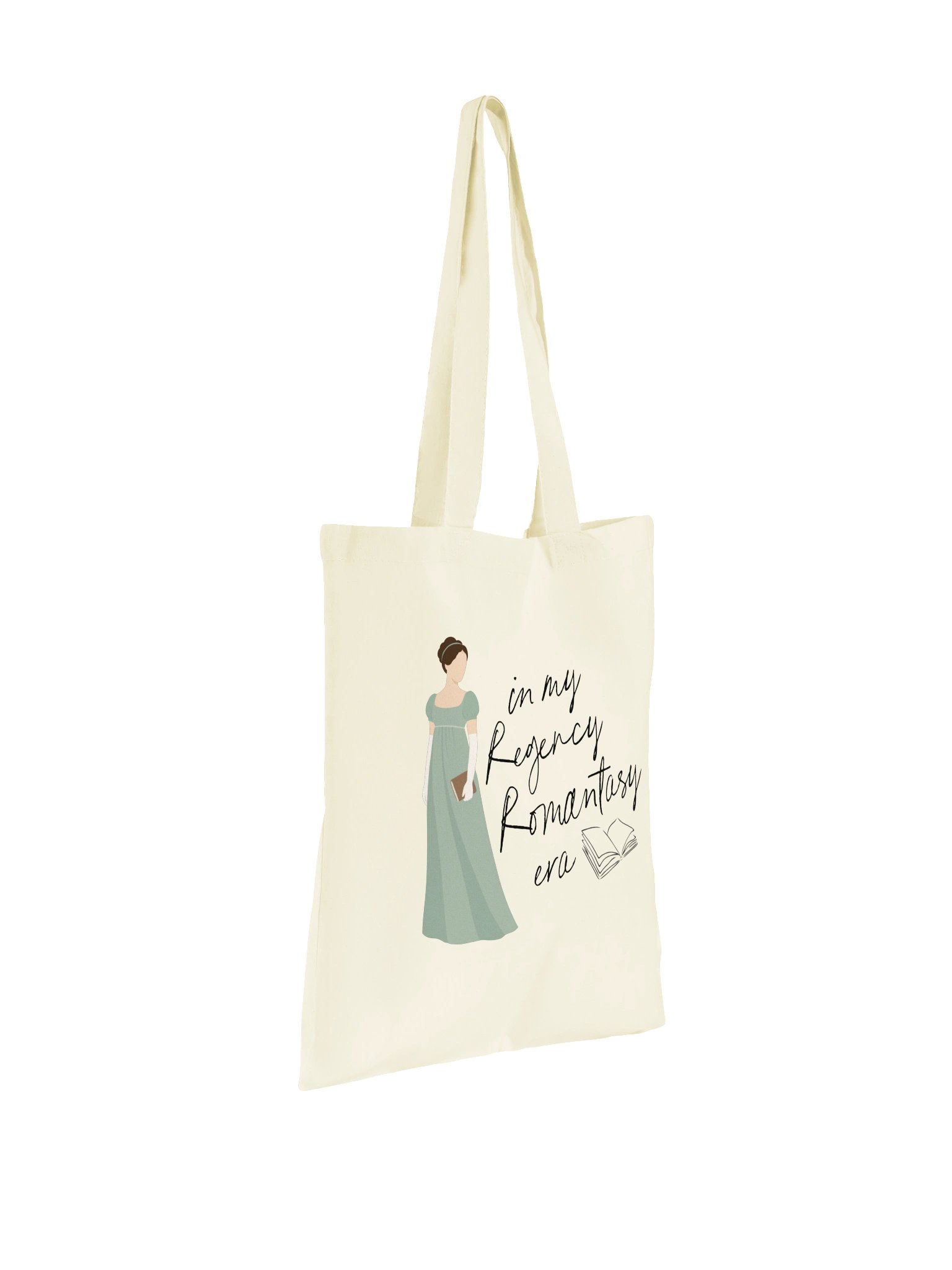 Regency Romantasy Era Tote Bag | GREEN product image (3)