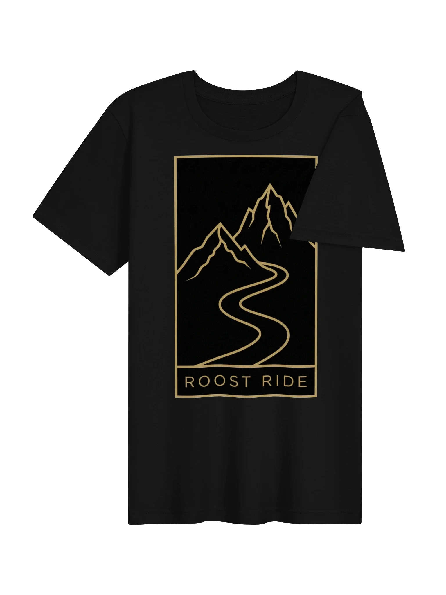 Roost Ride Logo Tee | Heavyweight Cotton T-Shirt