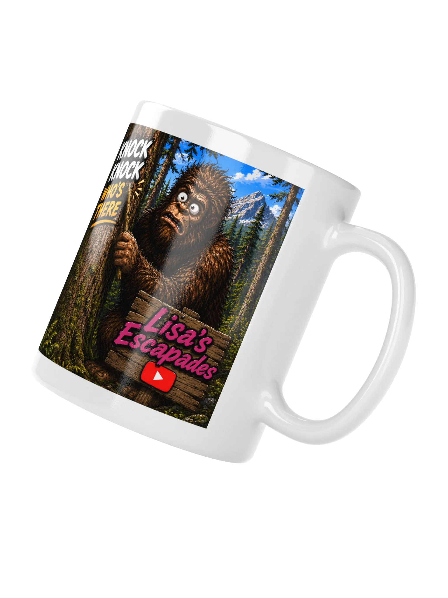 Trending Bigfoot Knock Knock Mug product image (4)