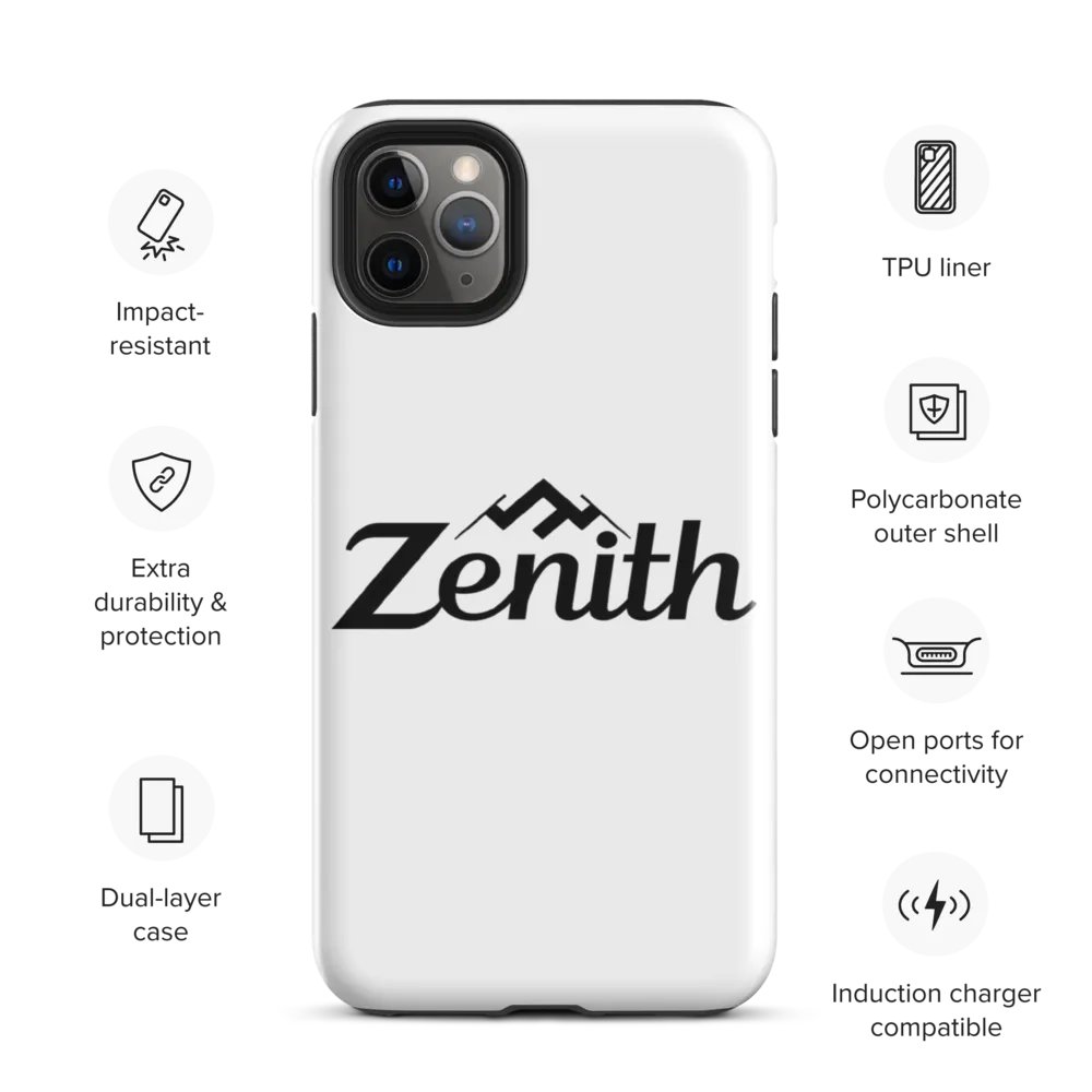 Exclusive Zenith Design White Tough Case for iPhone 11-16 - Premium Protection product image (4)