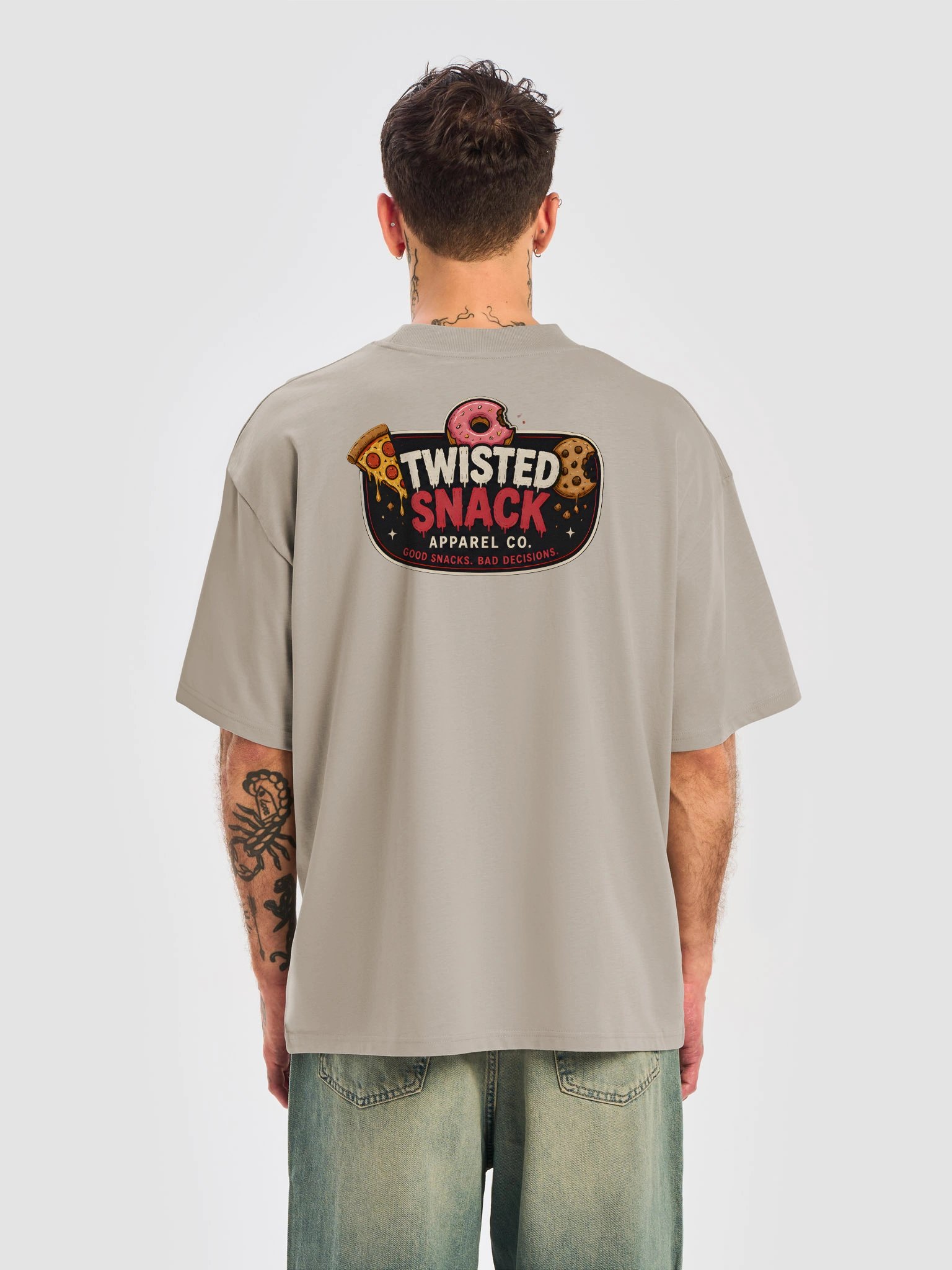 Twisted Snack Core Oversized Tee product image (4)