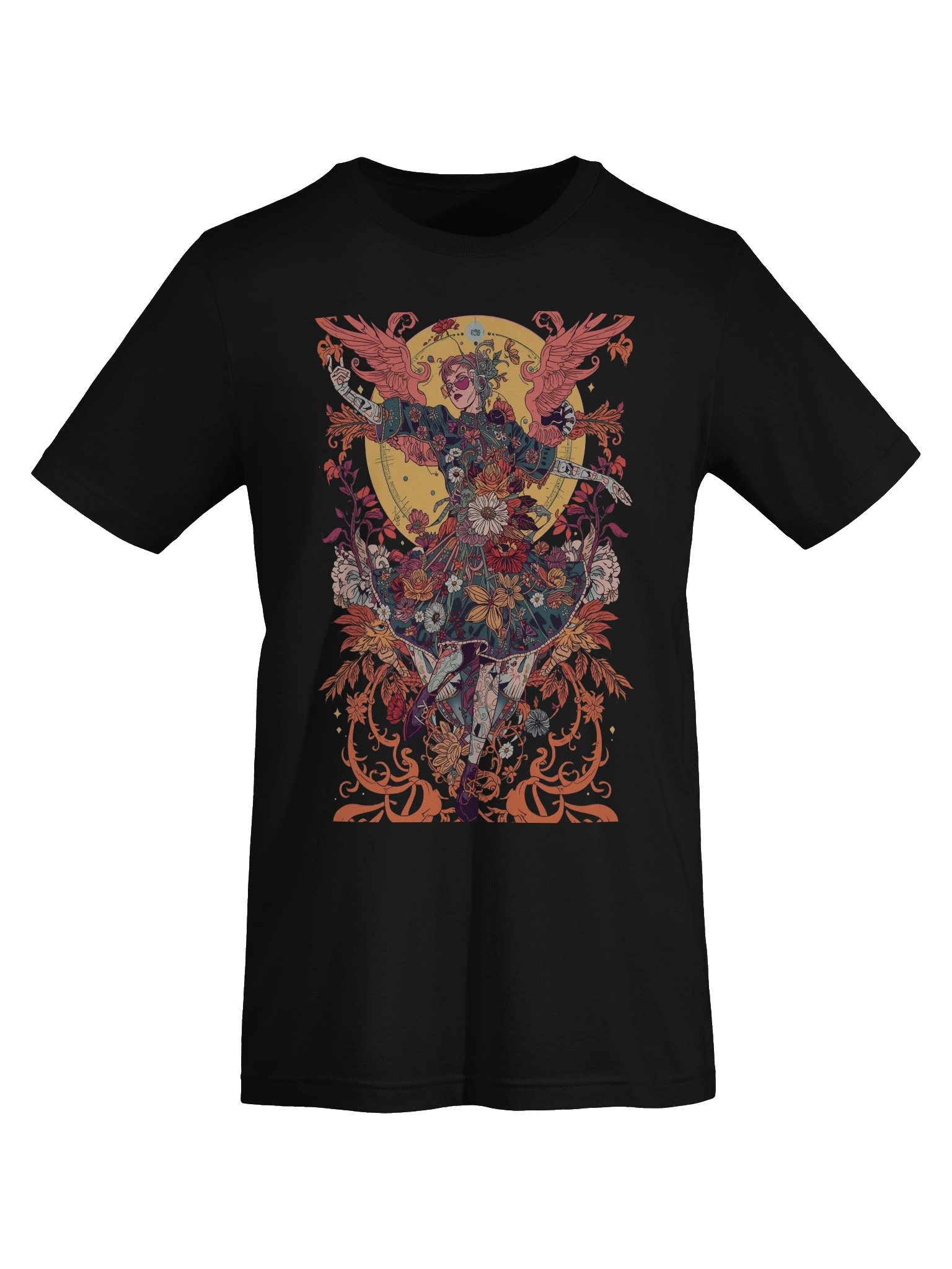 Ornate Floral Halo Supersoft Tee product image (4)