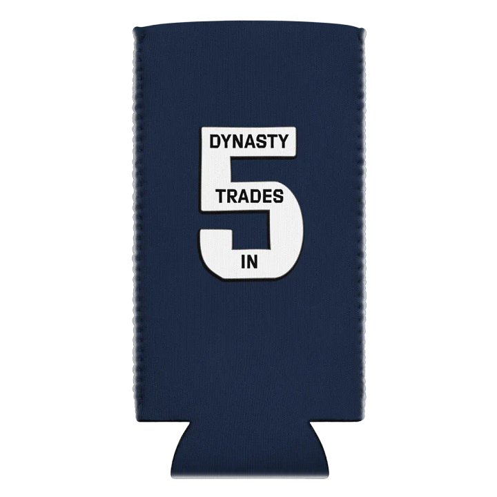 Copy of Dynasty Trades in 5 - Koozie (Slim Navy) product image (1)