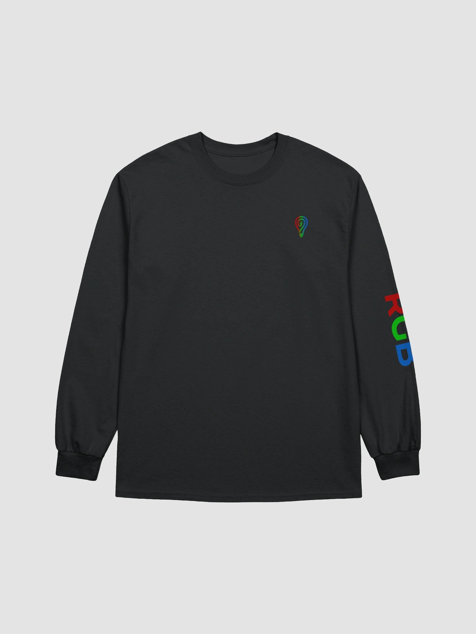 Lumia Stream RGB Long Sleeve T-Shirt – Gildan Ultra Cotton product image (1)