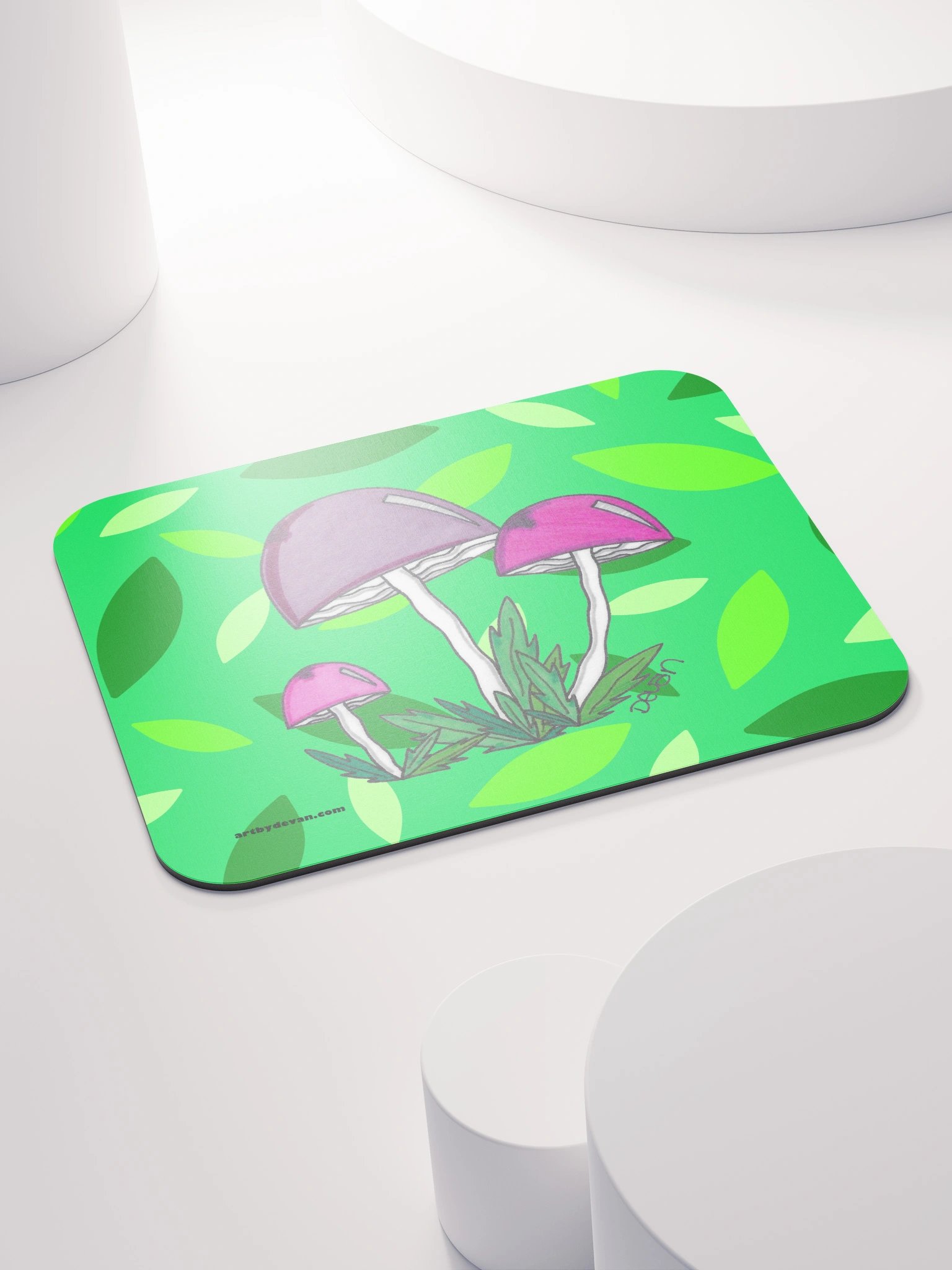 Purple Mushrooms Mousepad product image (4)