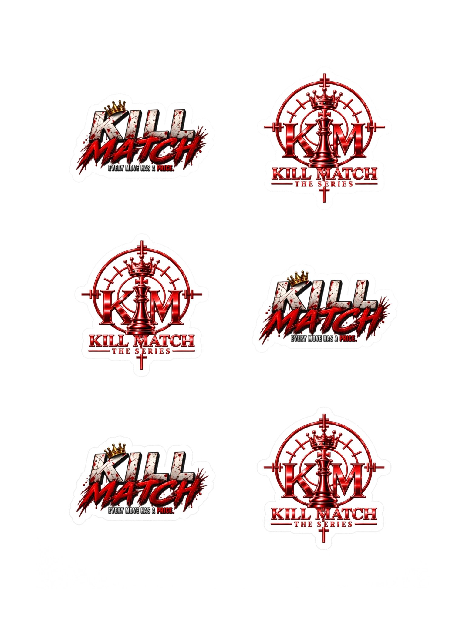 KILL MATCH — The Series Sticker Sheet product image (3)