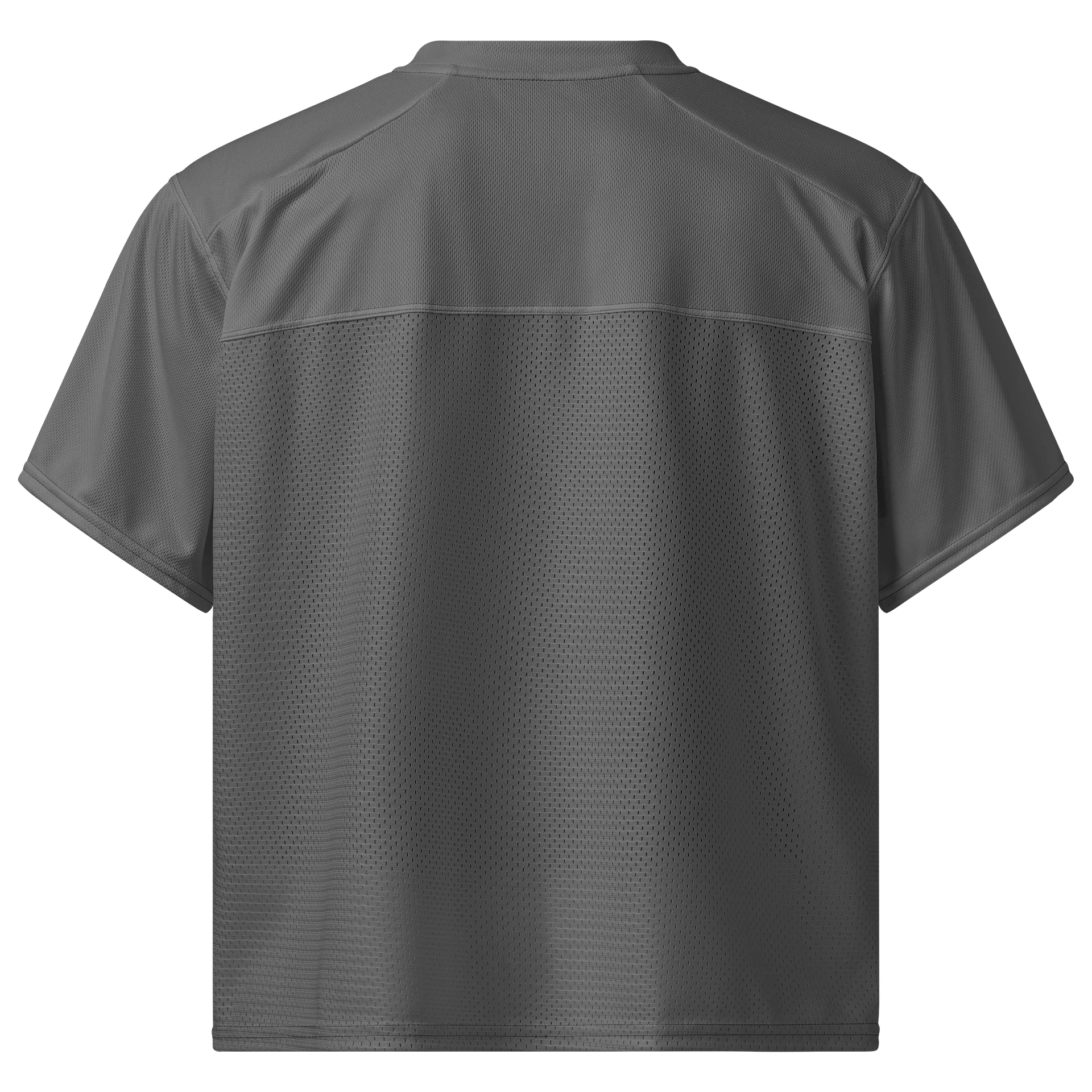 Minimal Gray Boxy Football Jersey product image (2)