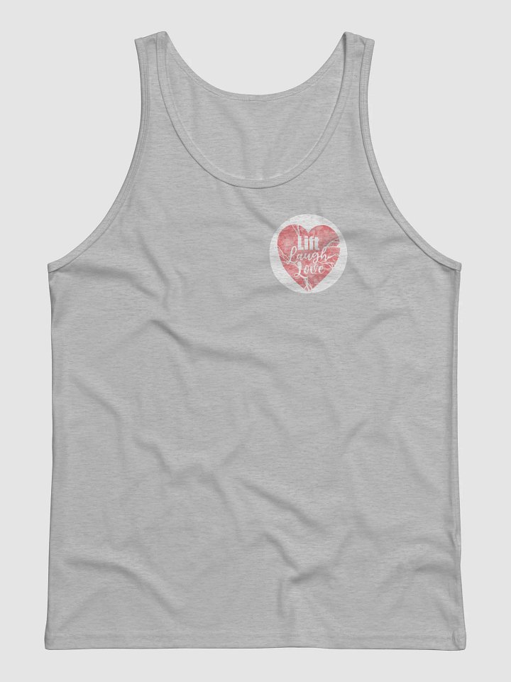 Lift Laugh Love Pink Heartbreak Tank Top product image (6)
