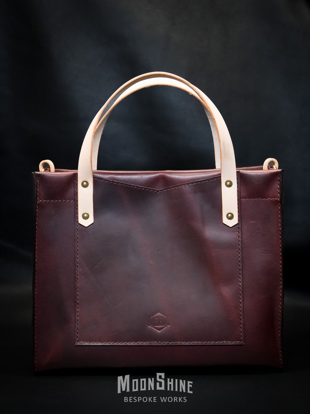 Library Tote - Burgundy product image (2)