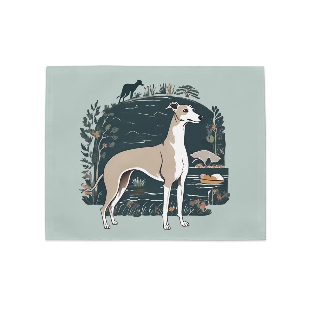 Botanical Greyhound Placemat Set product image (7)