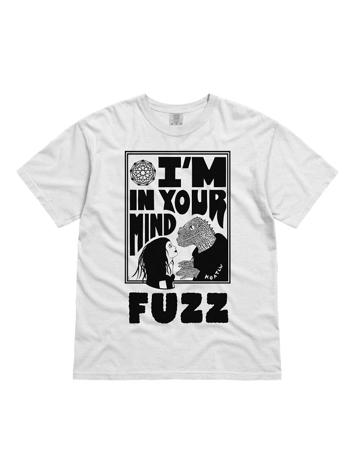 I'M IN YOUR MIND FUZZ T-SHIRT (WHITE) product image (2)