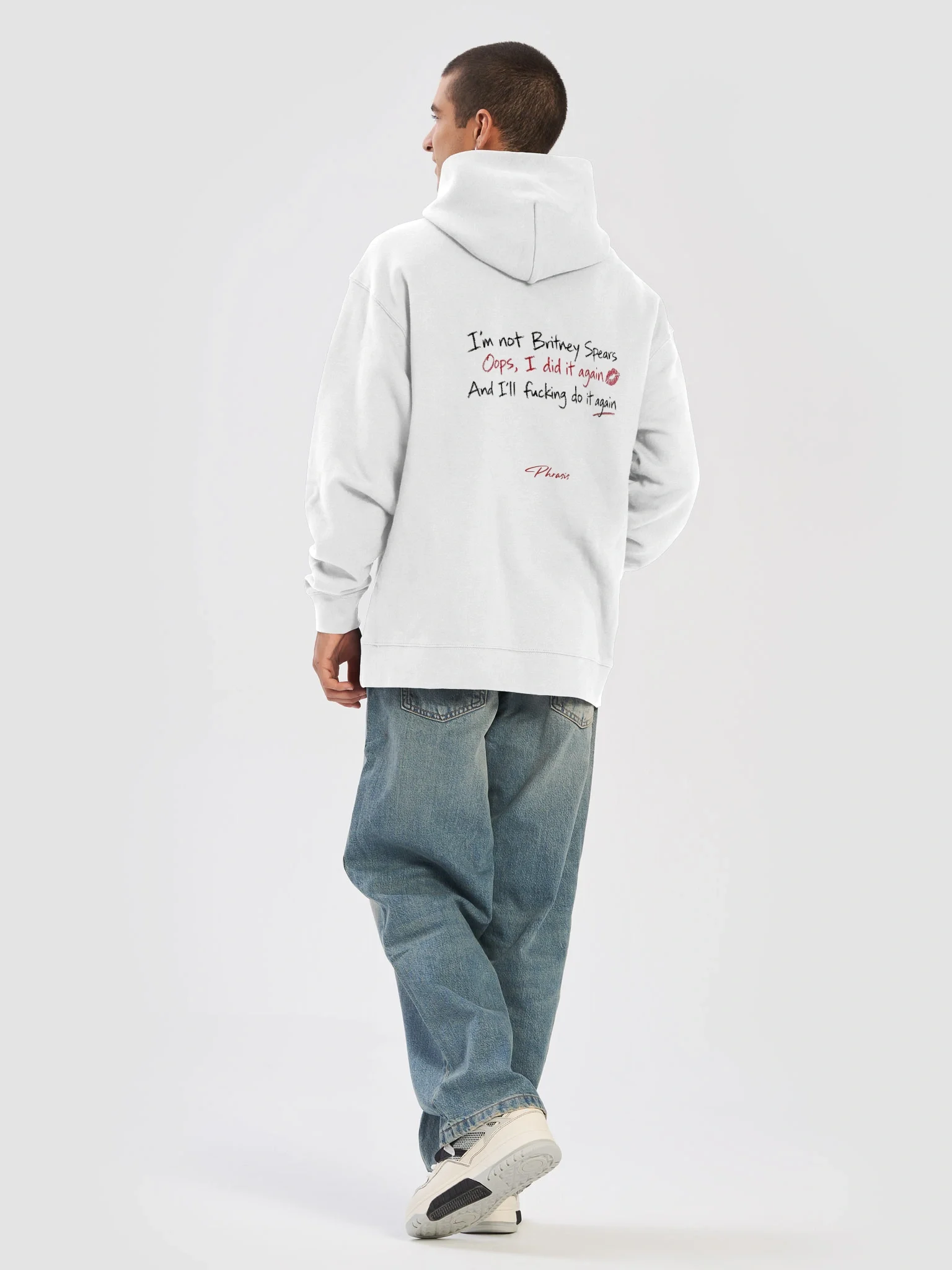 Britney Spears - Oops I did it again - Hoodie — White, photo 10