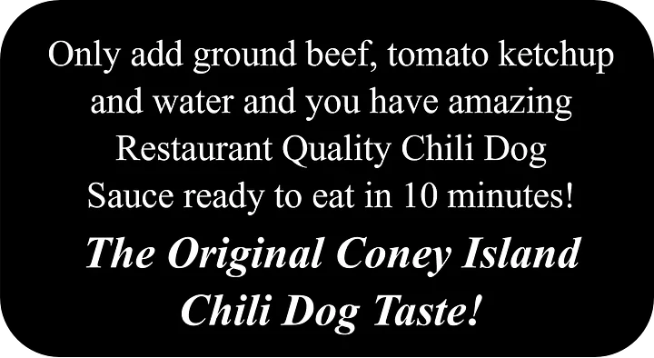 10 MINUTE CHILI DOG SAUCE SEASONING product image (2)