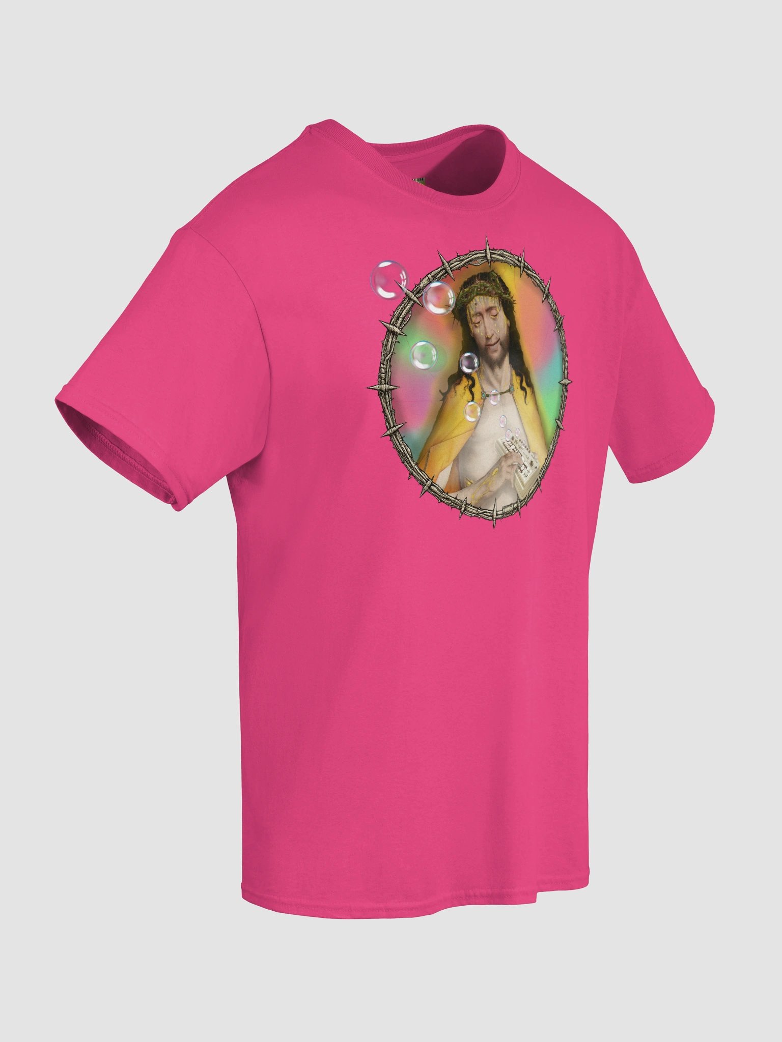 Holy Synthesis, by Frank Fonik (tb-3-0-3 tribute), Techno EDM, Unisex t-shirt product image (2)