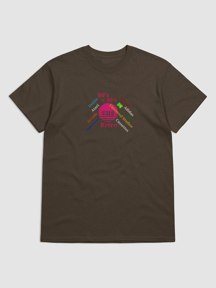 Retro VHS Circle Graphic Tee product image (1)
