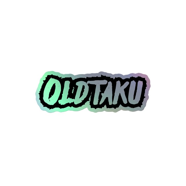 OLDTAKU Kiss-Cut Holographic Sticker Sheet product image (2)