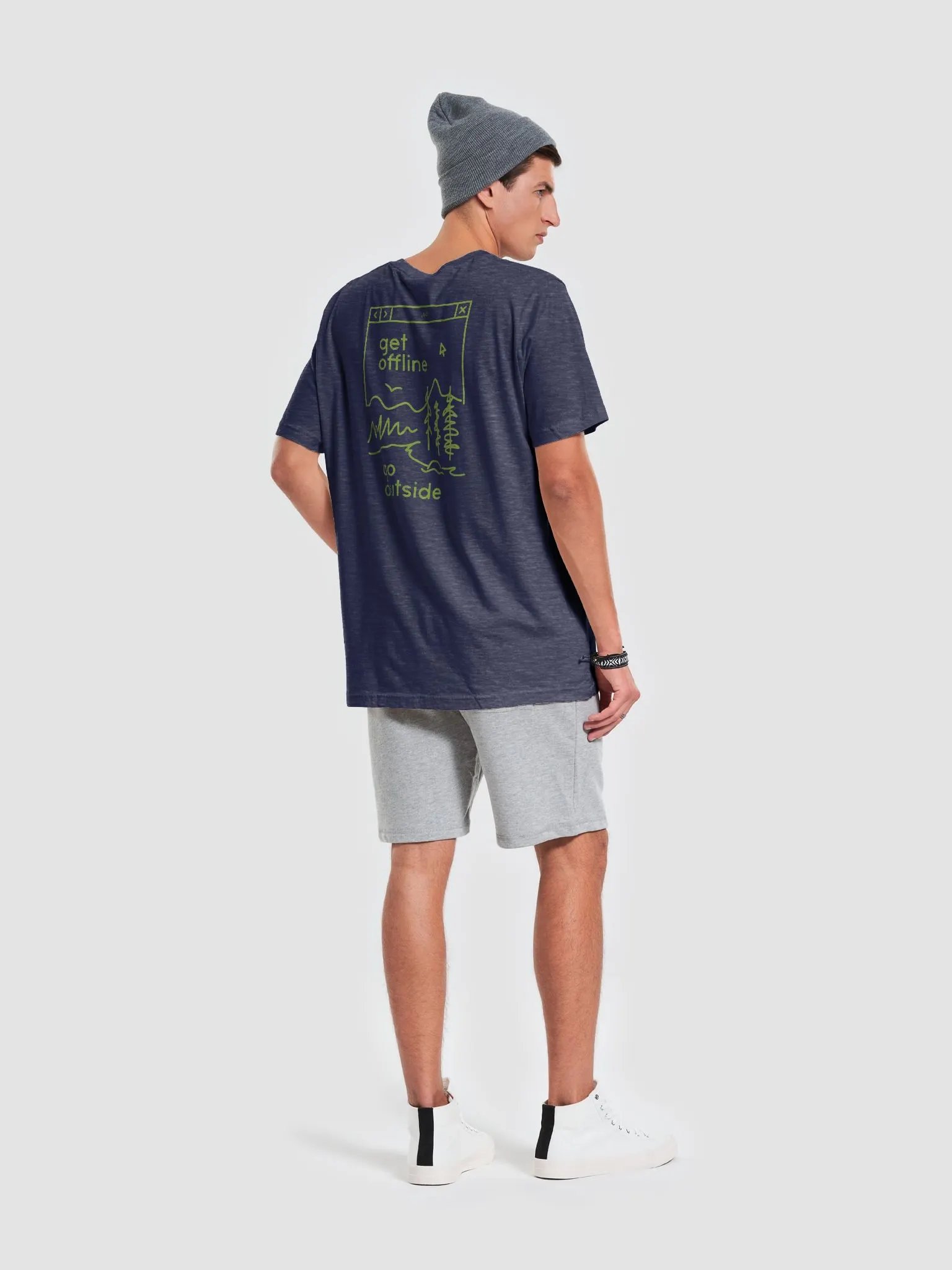 Get Offline, Go Outside (Bella+Canvas Supersoft T-Shirt) product image (6)