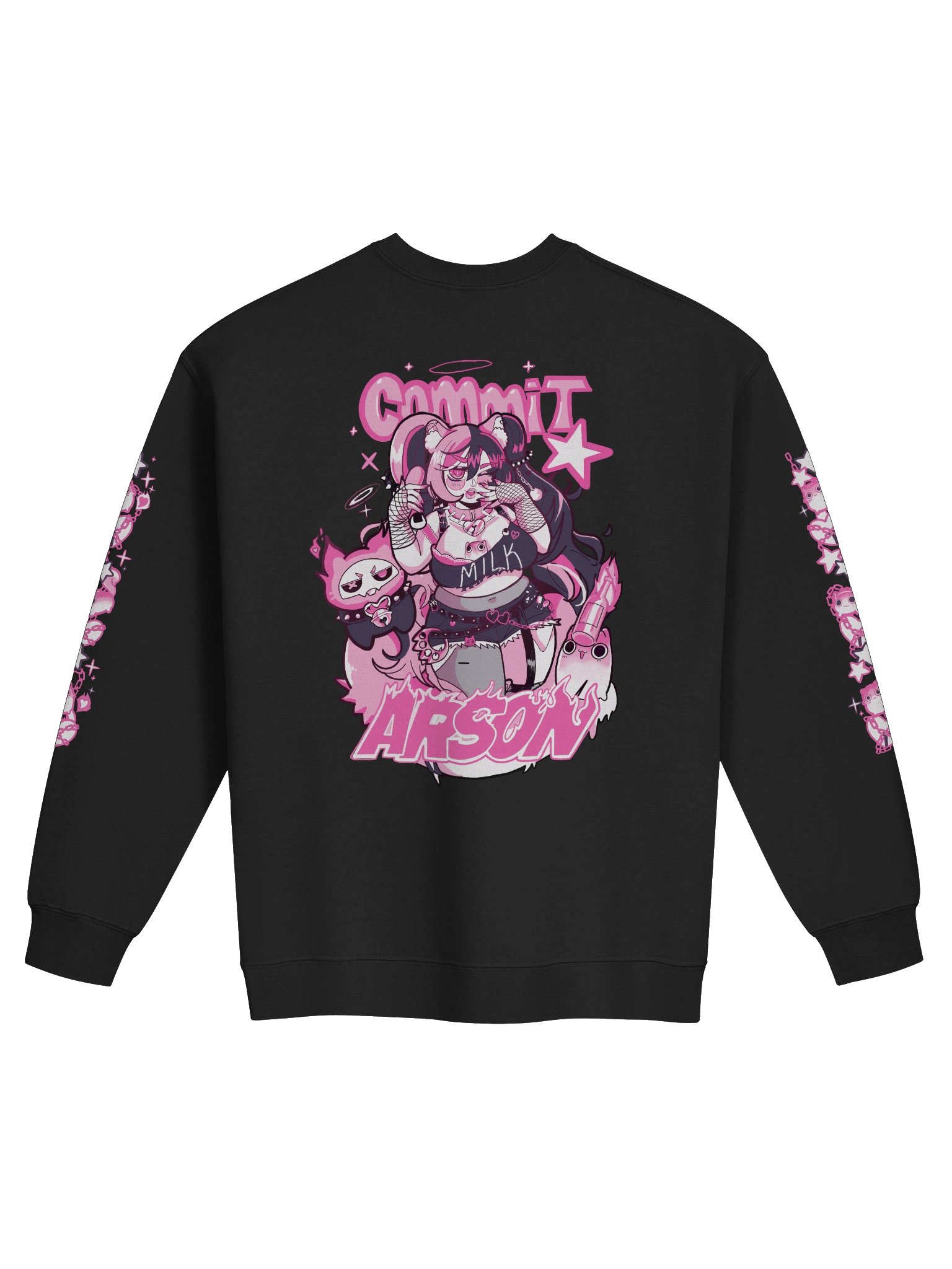 COMMIT ARSON CREWNECK product image (1)