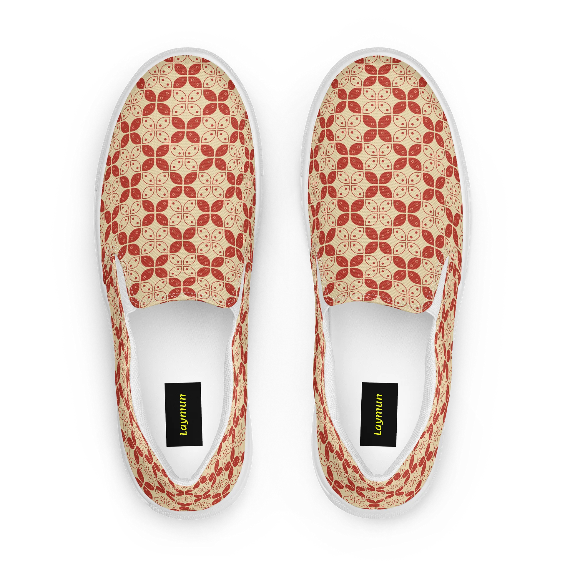 Women’s Batik Kawung Slip-On Canvas Shoes product image (1)