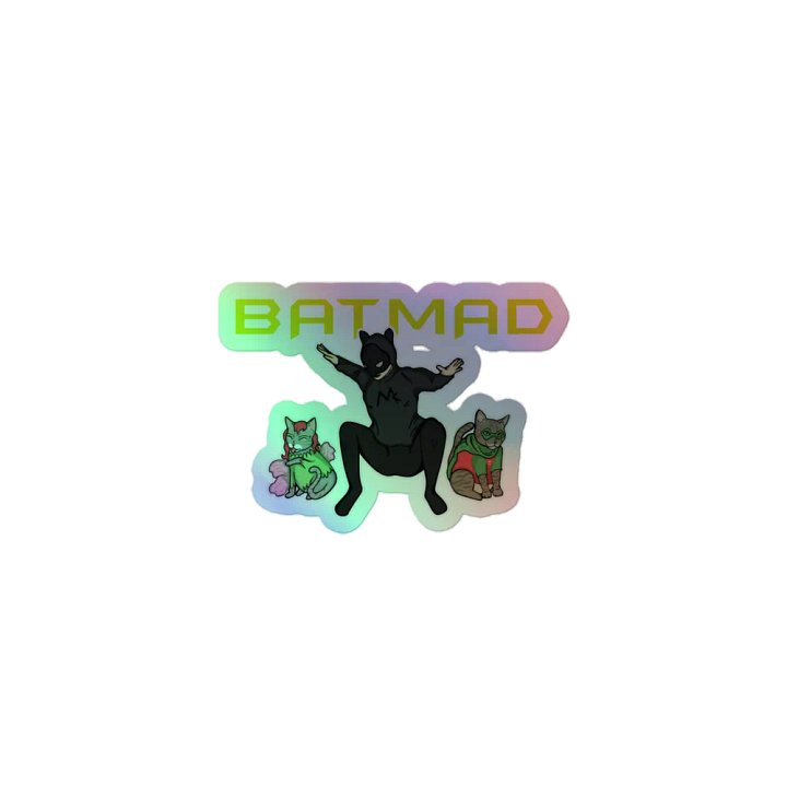 BATMAD HOLO STICKER product image (1)